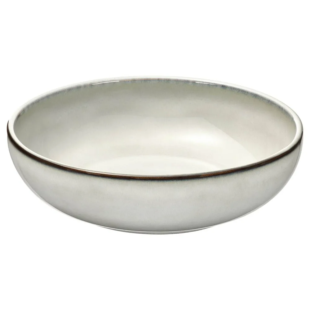 IKEA GLADELIG (ИКЕА ГЛАДЕЛИГ) — Блюдо жаропрочное, серое, 20 см
