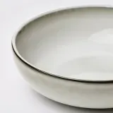 IKEA GLADELIG (ИКЕА ГЛАДЕЛИГ) — Блюдо жаропрочное, серое, 20 см — фото 2