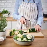 IKEA GLADELIG (ИКЕА ГЛАДЕЛИГ) — Блюдо жаропрочное, серое, 20 см — фото 4