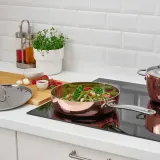 IKEA FINMAT (ИКЕА ФИНМАТ) — Сковорода с крышкой, медь/нержавеющая сталь, 25 см — фото 2