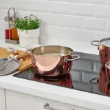 IKEA FINMAT (ИКЕА ФИНМАТ) — Кастрюля с крышкой, медь/нержавеющая сталь, 3 л — фото 3