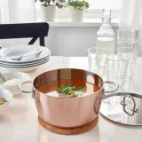 IKEA FINMAT (ИКЕА ФИНМАТ) — Кастрюля с крышкой, медь/нержавеющая сталь, 3 л — фото 5