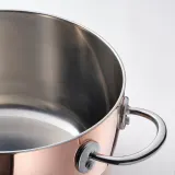 IKEA FINMAT (ИКЕА ФИНМАТ) — Кастрюля с крышкой, медь/нержавеющая сталь, 3 л — фото 8