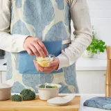 IKEA FÄRGKLAR (ИКЕА ФЭРГКЛАР) — Жаропрочное блюдо с крышкой, глянцевый бежевый, 0,2 л — фото 2