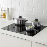 IKEA ANNONS (ИКЕА АННОНС) — Набор посуды, 3 предмета, стекло/нержавеющая сталь — фото 2