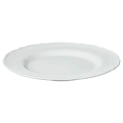 IKEA UPPLAGA (ИКЕА УППЛАГА) — Тарелка, белая, 22 см