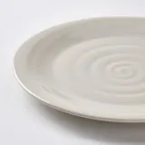 IKEA SANDSKÄDDA (ИКЕА САНДСКЭДДА) — Тарелка, светло-серо-бежевый, 26 см — фото 3