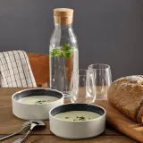 IKEA OMBONAD (ИКЕА ОМБОНАД) — Миска, темно-серый, 15 см — фото 4