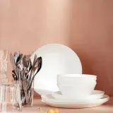 IKEA OFTAST (ИКЕА ОФТАСТ) — Тарелка, белая, 19 см — фото 4