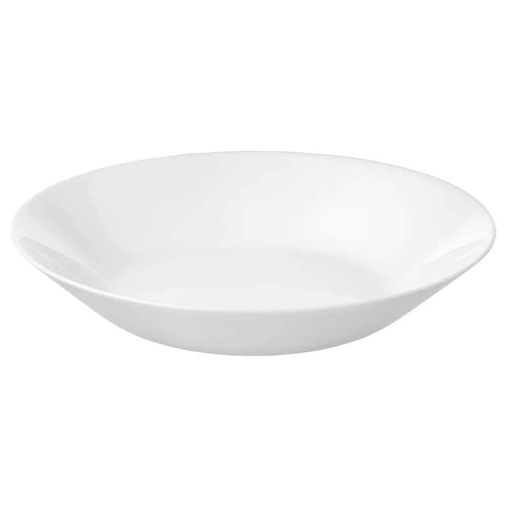 IKEA OFTAST (ИКЕА ОФТАСТ) — Глубокая тарелка, белая, 20 см