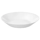 IKEA OFTAST (ИКЕА ОФТАСТ) — Глубокая тарелка, белая, 20 см — фото 1
