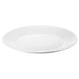 IKEA OFTAST (ИКЕА ОФТАСТ) — Тарелка, белая, 25 см — фото 1