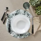 IKEA OFTAST (ИКЕА ОФТАСТ) — Тарелка, белая, 25 см — фото 3