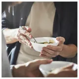 IKEA OFTAST (ИКЕА ОФТАСТ) — Миска, белая, 15 см — фото 2