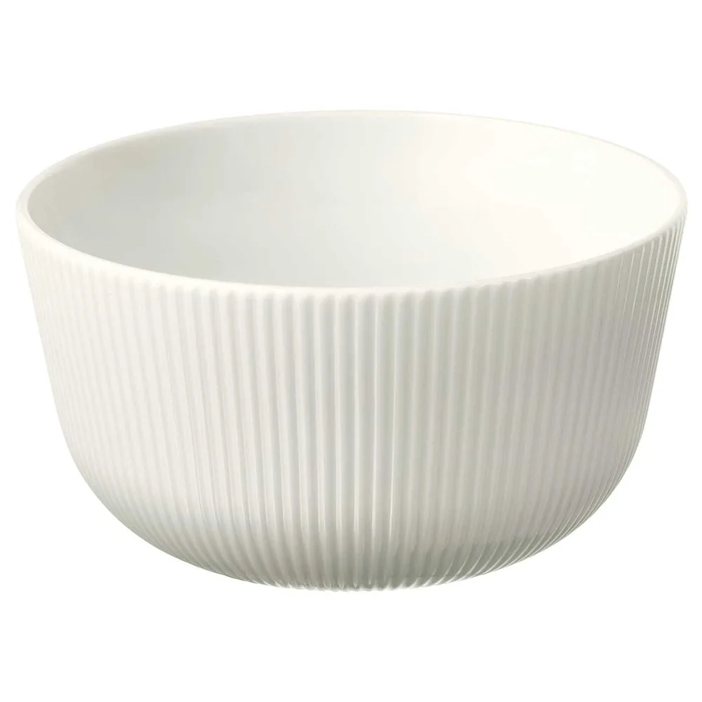 IKEA OFANTLIGT (ИКЕА ОФАНТЛИГТ) — Миска, белая, 13 см