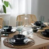 IKEA NÄTBARB (ИКЕА НЭТБАРБ) — Миска, черная, 14 см — фото 3