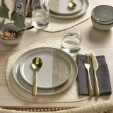 IKEA KRUSTISTEL (ИКЕА КРУСТИСТЕЛ) — Тарелка, рисунок/светло-бежевый, 20 см — фото 4