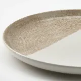 IKEA KRUSTISTEL (ИКЕА КРУСТИСТЕЛ) — Тарелка, рисунок/светло-бежевый, 25 см — фото 2