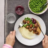 IKEA IKEA 365+ (ИКЕА ИКЕА 365+) — Тарелка, белая, 27 см — фото 3