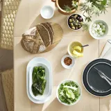 IKEA IKEA 365+ (ИКЕА ИКЕА 365+) — Миска, закругленные бока, белая, 9 см — фото 5