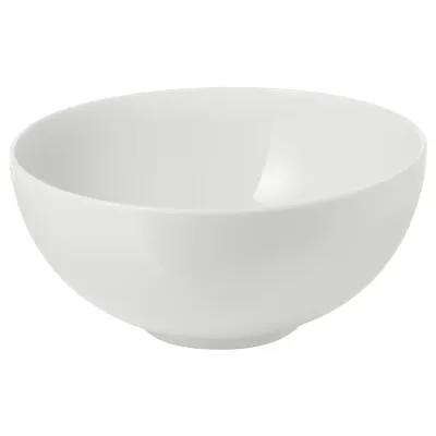 IKEA IKEA 365+ (ИКЕА ИКЕА 365+) — Миска, закругленные бока, белая, 22 см