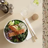 IKEA IKEA 365+ (ИКЕА ИКЕА 365+) — Миска, закругленные бока, белая, 22 см — фото 3