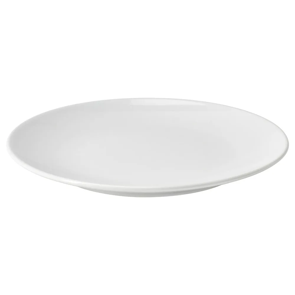 IKEA GODMIDDAG (ИКЕА ГОДМИДДАГ) — Тарелка, белая, 20 см