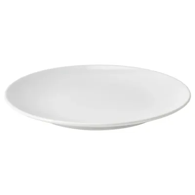 IKEA GODMIDDAG (ИКЕА ГОДМИДДАГ) — Тарелка, белая, 20 см