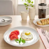 IKEA GODMIDDAG (ИКЕА ГОДМИДДАГ) — Тарелка, белая, 26 см — фото 4