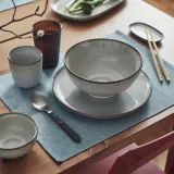 IKEA GLADELIG (ИКЕА ГЛАДЕЛИГ) — Миска, серая, 19 см — фото 4