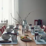 IKEA GLADELIG (ИКЕА ГЛАДЕЛИГ) — Миска, серая, 19 см — фото 6