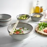 IKEA GLADELIG (ИКЕА ГЛАДЕЛИГ) — Миска, серая, 19 см — фото 2