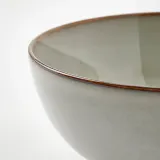 IKEA GLADELIG (ИКЕА ГЛАДЕЛИГ) — Миска, серая, 19 см — фото 3