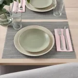 IKEA FÄRGKLAR (ИКЕА ФЭРГКЛАР) — Тарелка, матовый зеленый, 20 см — фото 4