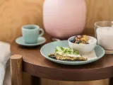 IKEA FÄRGKLAR (ИКЕА ФЭРГКЛАР) — Тарелка, матовая светло-бирюзовая, 20 см — фото 6