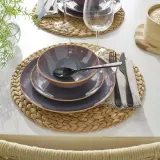IKEA FÄRGKLAR (ИКЕА ФЭРГКЛАР) — Тарелка, сиреневая, 20 см — фото 3
