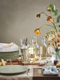 IKEA FÄRGKLAR (ИКЕА ФЭРГКЛАР) — Тарелка, матовый зеленый, 26 см — фото 5