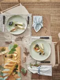 IKEA FÄRGKLAR (ИКЕА ФЭРГКЛАР) — Тарелка, матовый зеленый, 26 см — фото 6