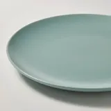 IKEA FÄRGKLAR (ИКЕА ФЭРГКЛАР) — Тарелка, матовая светло-бирюзовая, 26 см — фото 2