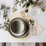 IKEA FÄRGKLAR (ИКЕА ФЭРГКЛАР) — Миска, матовый зеленый, 16 см — фото 5