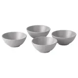 IKEA FÄRGKLAR (ИКЕА ФЭРГКЛАР) — Миска, матовая светло-серая, 16 см — фото 1
