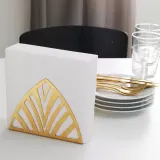 IKEA TILLSTÄLLNING (ИКЕА ТИЛЛСТЭЛЛНИНГ) — Держатель для салфеток, цвет латуни — фото 2