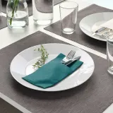 IKEA MOTTAGA (ИКЕА МОТТАГА) — Салфетки, синий/зеленый, 38x38 см — фото 3
