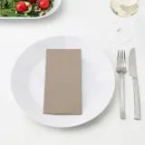 IKEA MOTTAGA (ИКЕА МОТТАГА) — Салфетки, бежевые, 38x38 см — фото 2