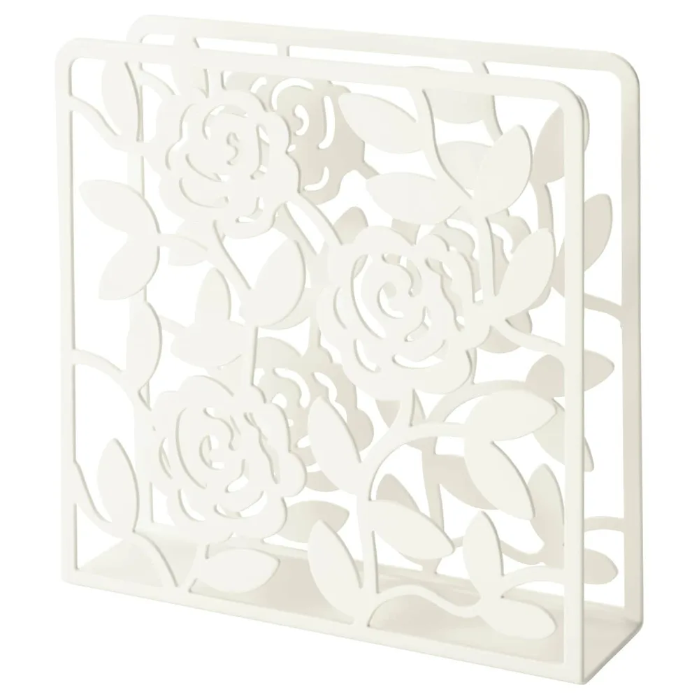 IKEA LIKSIDIG (ИКЕА ЛИКСИДИГ) — Держатель для салфеток, белый, 16x16 см
