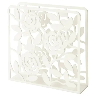 IKEA LIKSIDIG (ИКЕА ЛИКСИДИГ) — Держатель для салфеток, белый, 16x16 см