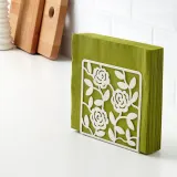 IKEA LIKSIDIG (ИКЕА ЛИКСИДИГ) — Держатель для салфеток, белый, 16x16 см — фото 2