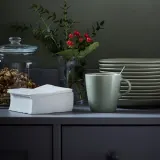IKEA FANTASTISK (ИКЕА ФАНТАСТИСК) — Салфетки, белые, 24x24 см — фото 3