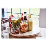 IKEA SNUDDA (ИКЕА СНУДДА) — Вращающийся поднос, массив дерева, 39 см — фото 5