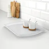 IKEA SMULA (ИКЕА СМУЛА) — Поднос, прозрачный, 52x35 см — фото 2